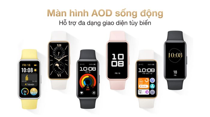 Vòng đeo tay thông minh Huawei Band 9 - Màn hình sống động