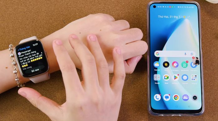 Xiaomi Redmi Watch 3 Active - Thông báo tin nhắn ứng dụng