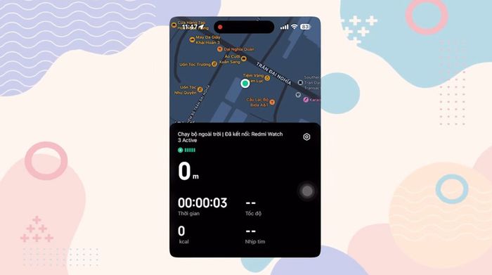 Xiaomi Redmi Watch 3 Active - Đồng bộ GPS với điện thoại