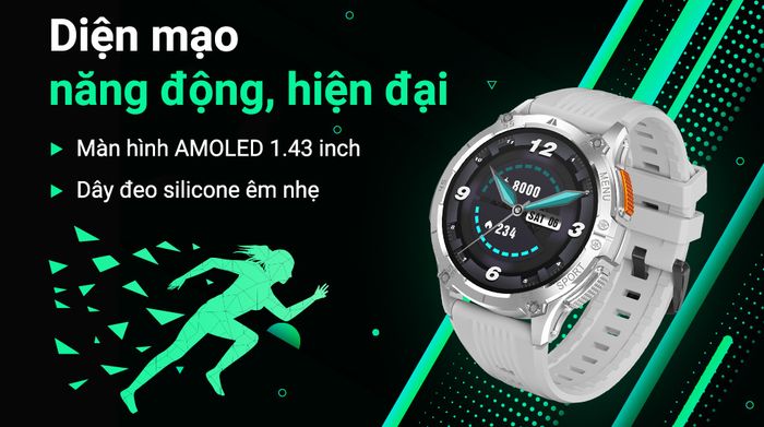 BeFit Hunter1 48mm - Thiết kế