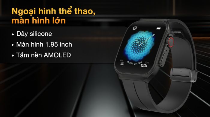 Đồng hồ thông minh BeFit Watch Ultra S - Ngoại hình thời thượng