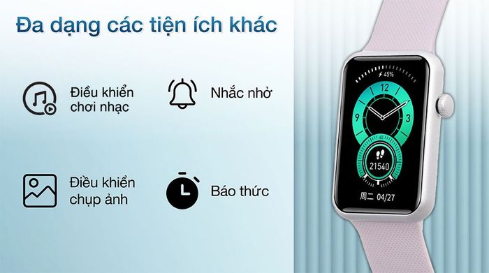 Đồng hồ thông minh BeFit WatchFit - Tiện ích khác