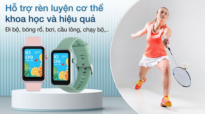 Đồng hồ thông minh BeFit WatchFit - Chế độ thể thao