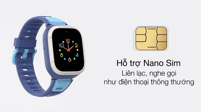 Đồng hồ định vị trẻ em Kidcare S6 4G 41.5mm - Nano SIM