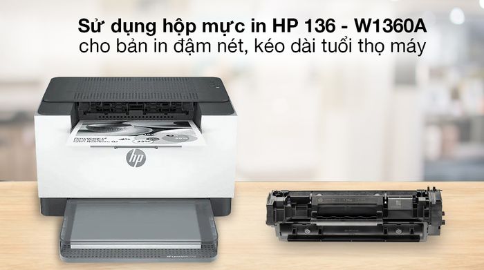 Máy in Laser trắng đen HP LaserJet M211dw/Wifi (9YF83A) - Chất lượng bản in chuyên nghiệp với mực in chính hãng