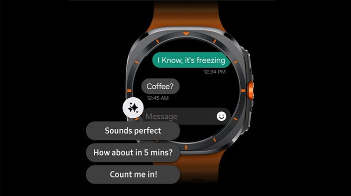 Galaxy Watch Ultra - Nhắn tin