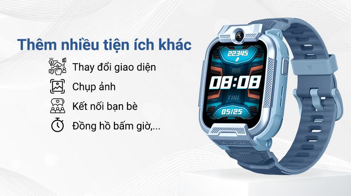 Đồng hồ định vị trẻ em Kidcare K1 54mm - Tiện ích khác