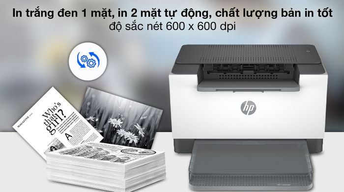 Bản in rõ nét - Máy in Laser trắng đen HP LaserJet M211d (9YF82A)