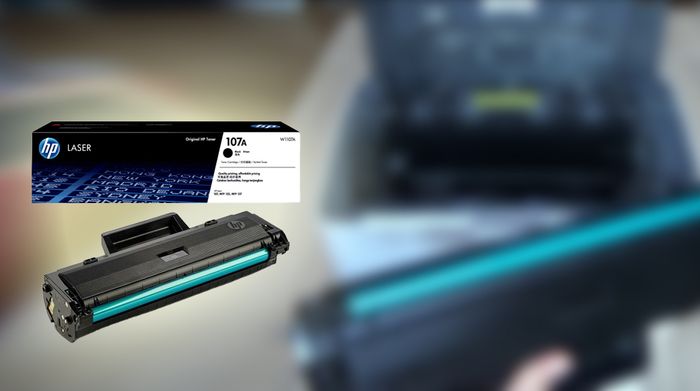 Dễ thay thế - Mực in laser HP 107A Original Laser Toner Cartridge_W1107A