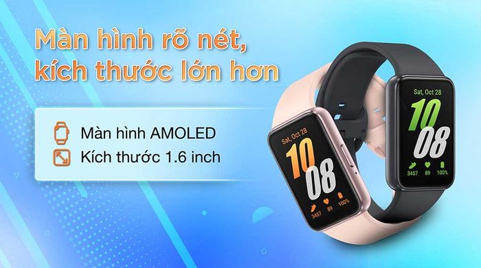 Samsung Galaxy Fit3 - Màn hình lớn
