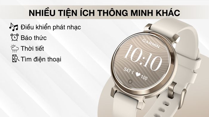 Đồng hồ thông minh Garmin Lily 2 34mm - Tiện ích khác
