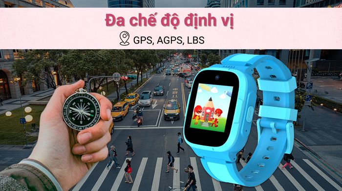 Đồng hồ định vị trẻ em Masstel Smart Hero 10 - Định vị