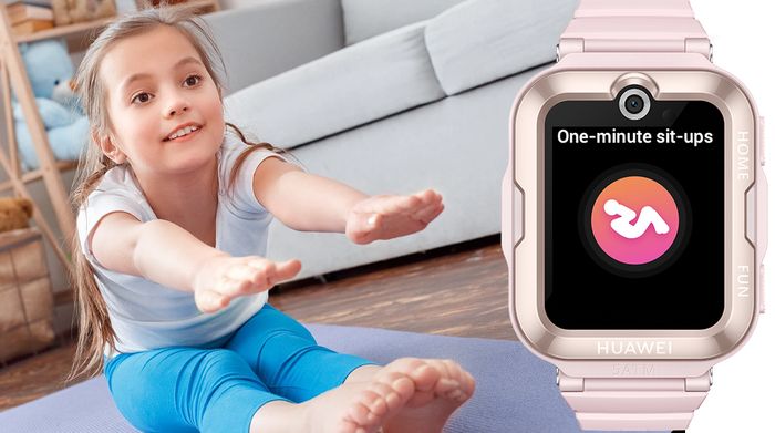 Huawei Watch Kids 4 Pro - Luyện tập 