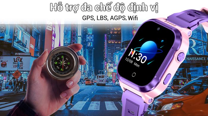 Đồng hồ định vị trẻ em MyKid 4G V2 - Định vị