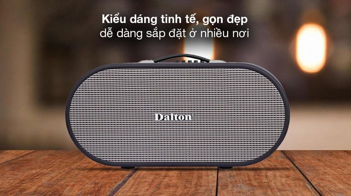 Loa karaoke xách tay Dalton K220C 750W - Thiết kế