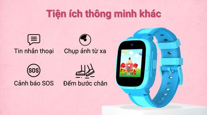 Đồng hồ định vị trẻ em Masstel Smart Hero 10 - Tiện ích