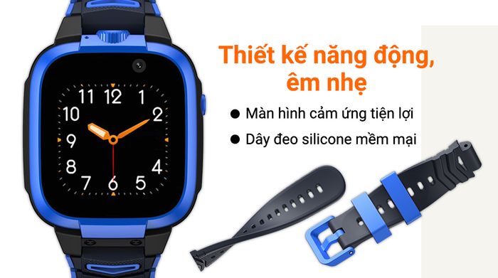 Đồng hồ định vị trẻ em Kidcare S88 4G - Thiết kế