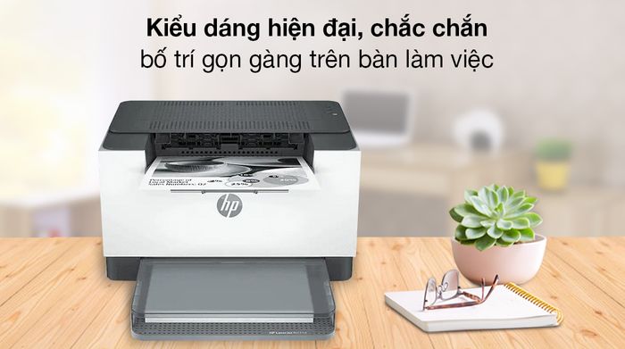 Máy in Laser trắng đen HP LaserJet M211dw/Wifi (9YF83A) - Vẻ ngoài hiện đại, thiết kế chắc chắn