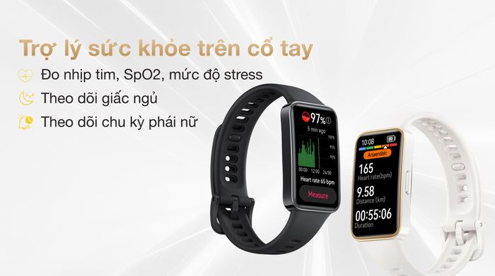 Vòng đeo tay thông minh Huawei Band 9 - Theo dõi sức khỏe