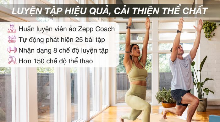 Amazfit Balance 46mm dây silicone - Luyện tập