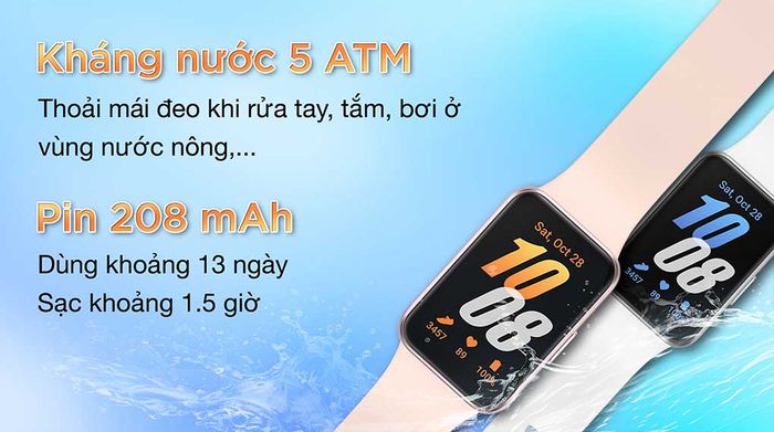 Samsung Galaxy Fit3 - Kháng nước 5 ATM