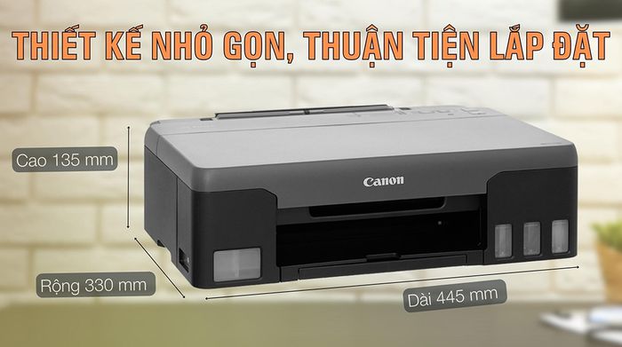 Máy In Phun Màu Đơn Năng Canon PIXMA G1020 - Thiết kế