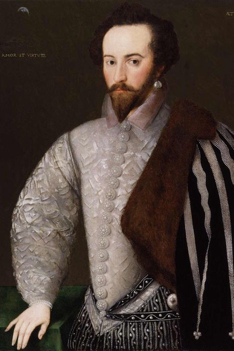 Portrait of Sir Walter Raleigh