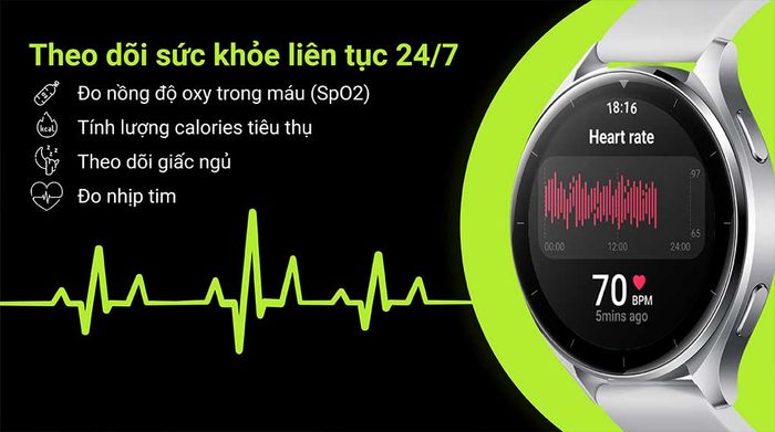Xiaomi Watch 2 - Theo dõi sức khỏe