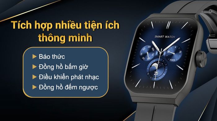 BeFit Watch Ultra 45.8mm dây silicone - Tiện ích khác