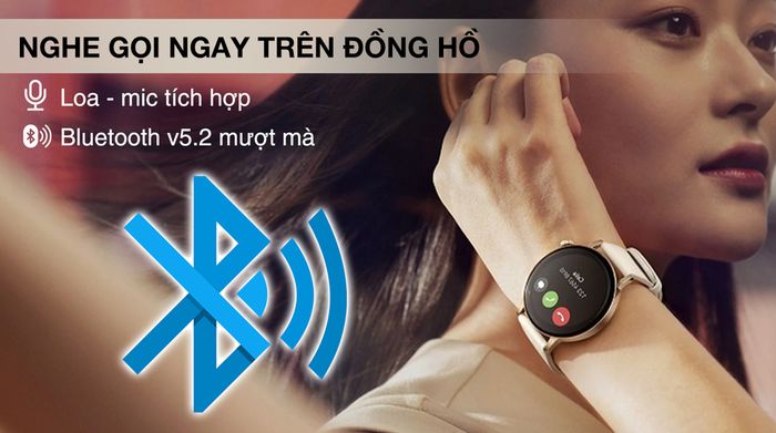Huawei Watch GT 4 41mm dây da - Nghe gọi