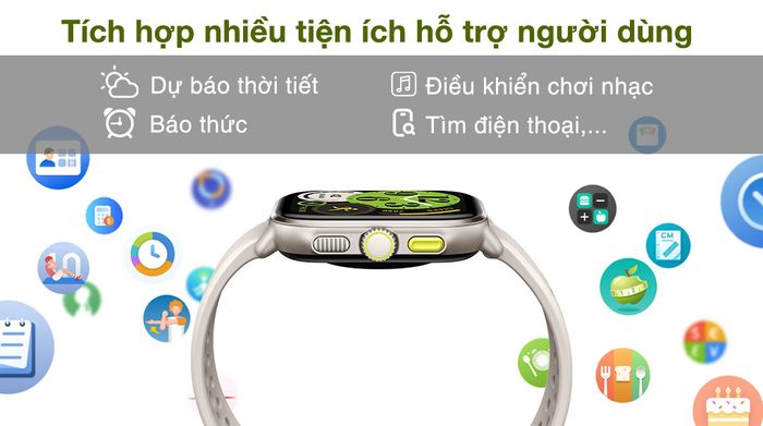 Đồng hồ thông minh Amazfit Cheetah Square 44 mm - Tiện ích