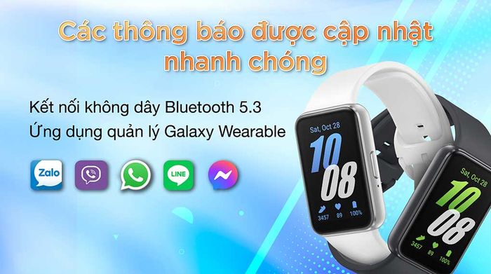 Samsung Galaxy Fit3 - Kết nối ổn định
