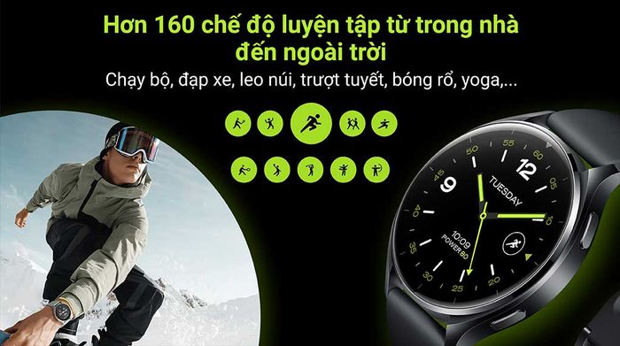 Xiaomi Watch 2 - Đa dạng chế độ luyện tập