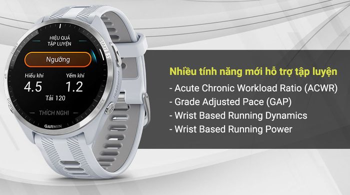 Đồng hồ thông minh Garmin Forerunner 965 - Những tính năng mới