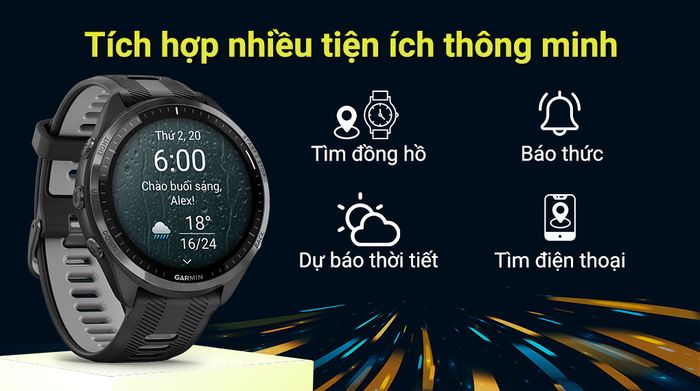 Đồng hồ thông minh Garmin Forerunner 965 - Tiện ích khác