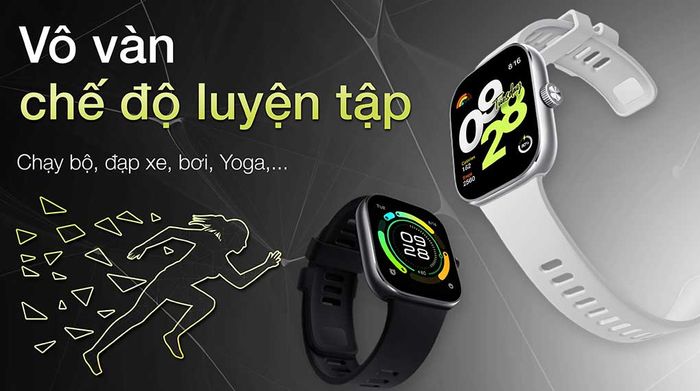 Đồng hồ thông minh Xiaomi Redmi Watch 4 47.5mm - Chế độ thể thao