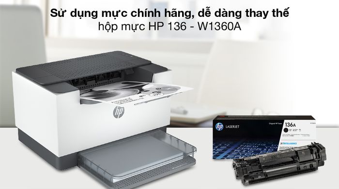 Hộp mực - Máy in Laser trắng đen HP LaserJet M211d (9YF82A)
