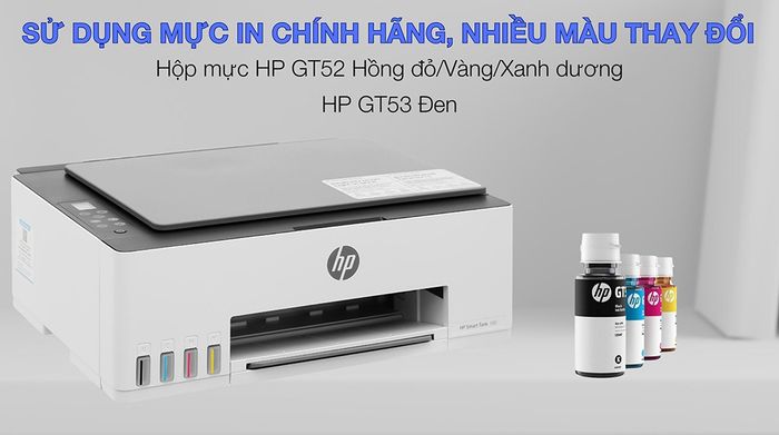 Máy in phun màu đa năng HP Smart Tank 580 Wifi (1F3Y2A) - Mực in