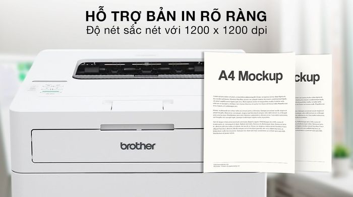 Máy in laser trắng đen đơn năng Brother HL-B2100D - Độ phân giải