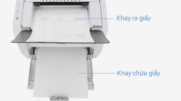 Máy in Laser Canon LBP 6030W Wifi - Nạp giấy in với kích cỡ phù hợp với nhu cầu của bạn vào khay chứa giấy in