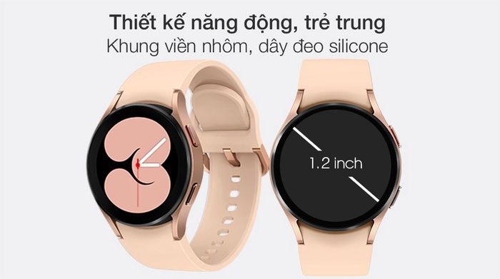 Samsung Galaxy Watch 4 40mm có thiết kế năng động trẻ trung