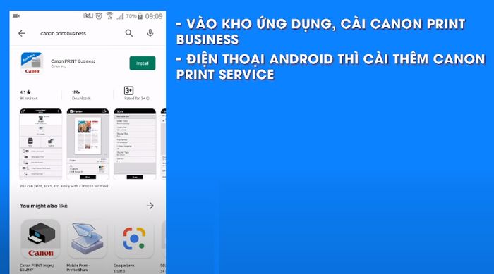 Máy in Laser Canon LBP 6030W Wifi - In không dây qua điện thoại
