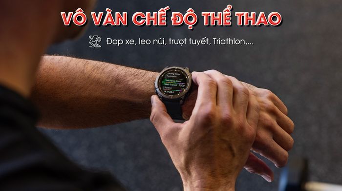 Đồng hồ thông minh Garmin Fenix E - Luyện tập