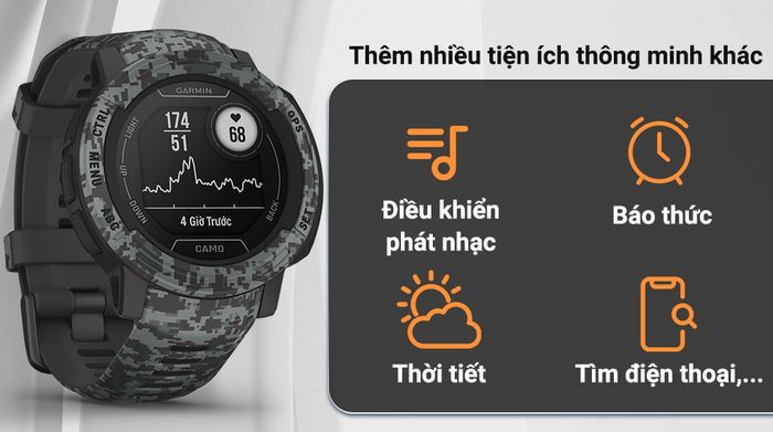 Garmin Instinct 2 - Tiện ích