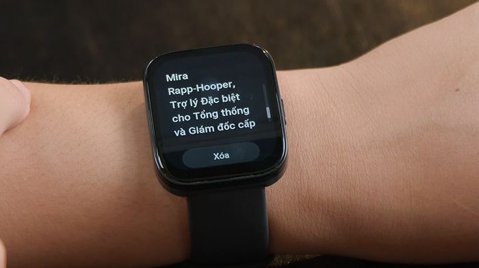 Đồng hồ thông minh Amazfit Bip 5 - Hiển thị tin nhắn