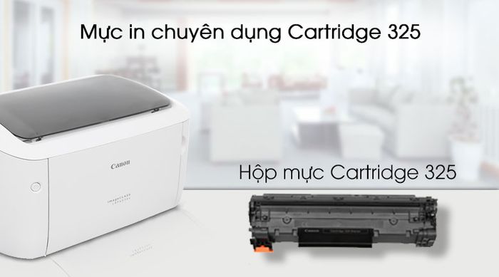 Máy in Laser Canon LBP 6030W Wifi - Mực in chính hãng 