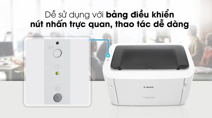Máy in Laser Canon LBP 6030W - Bảng điều khiển