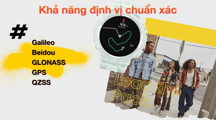 Amazfit Active Edge 46mm - Định vị
