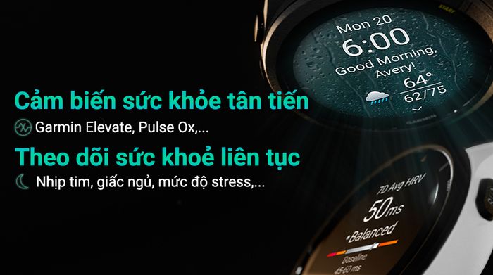 Garmin Forerunner 265S - Cảm biến sức khỏe hiện đại