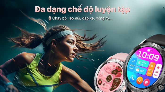 Đồng hồ thông minh BeFit Active 2 42mm - Luyện tập 